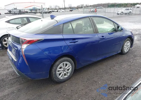 2016 Toyota Prius Two из США, поврежденный, VIN JTDKBRFU6G3500514